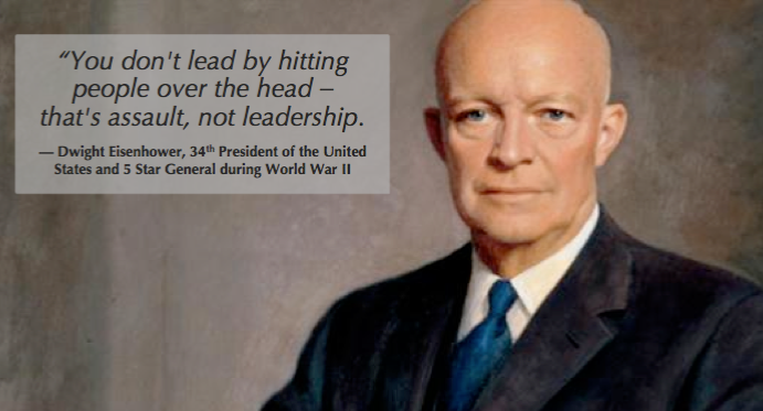 High Quality Dwight Eisenhower quote Blank Meme Template