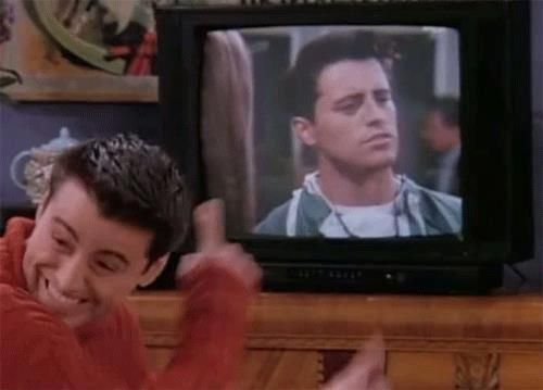 Joey on TV Blank Meme Template