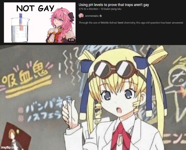 thats gay meme anime