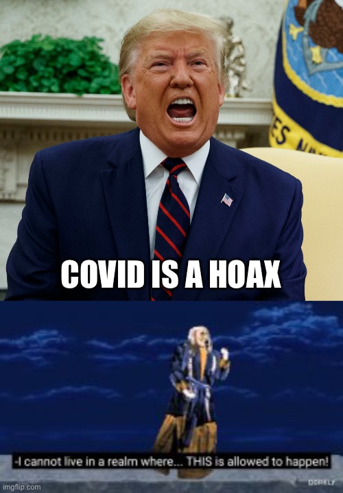 COVID IS A HOAX | image tagged in this is all | made w/ Imgflip meme maker