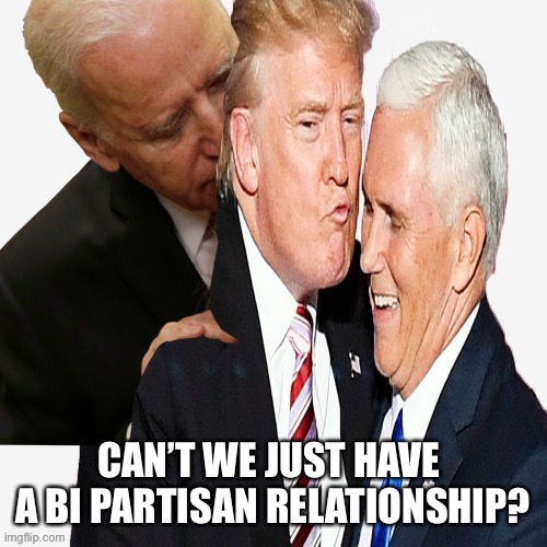 CAN’T WE JUST HAVE 
A BI PARTISAN RELATIONSHIP? | made w/ Imgflip meme maker