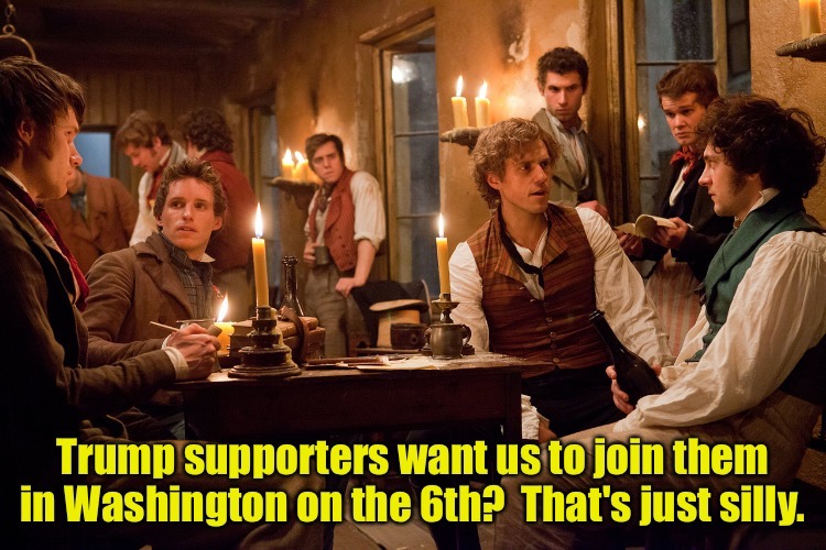 That's just silly. | image tagged in les miserables | made w/ Imgflip meme maker