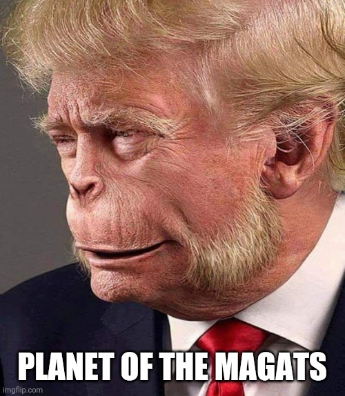 Planet of the Trumps | PLANET OF THE MAGATS | image tagged in planet of the trumps | made w/ Imgflip meme maker
