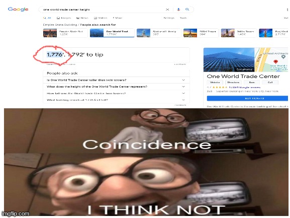 COINCIDENCE??? | image tagged in blank white template | made w/ Imgflip meme maker