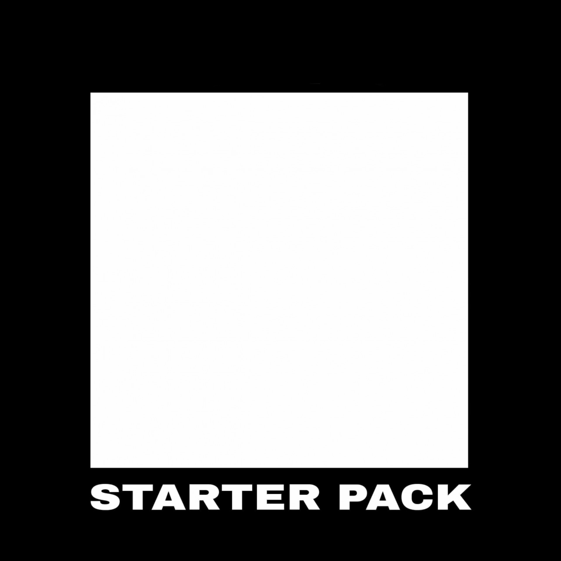 Starter pack Blank Template Imgflip