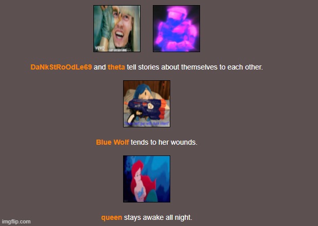 Night 2 (2) | image tagged in hunger games | made w/ Imgflip meme maker