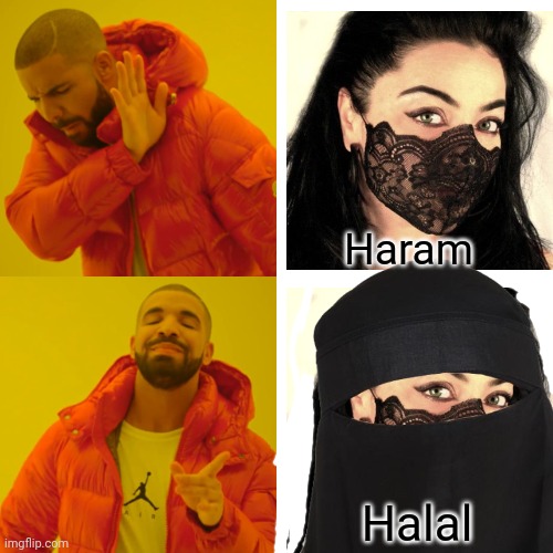 Haram Halal | made w/ Imgflip meme maker