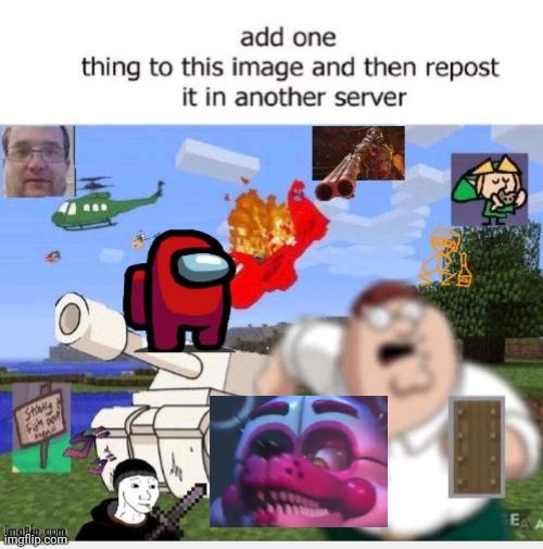 I added Funtime Foxy | made w/ Imgflip meme maker