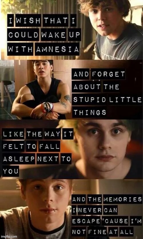 Guys sing Amnesia by 5 Seconds of Summer | image tagged in amnesia,5sos | made w/ Imgflip meme maker