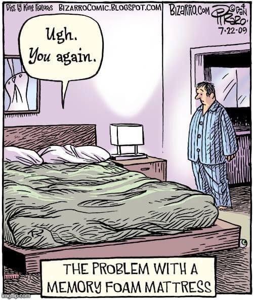 image tagged in comics/cartoons,comics,memory foam | made w/ Imgflip meme maker