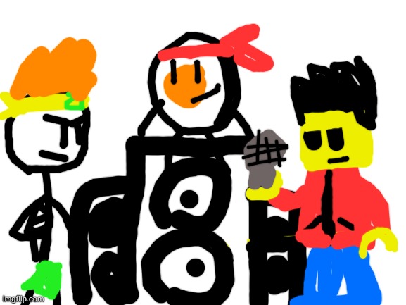 Some Friday night funkin stuff I drew | image tagged in blank white template | made w/ Imgflip meme maker