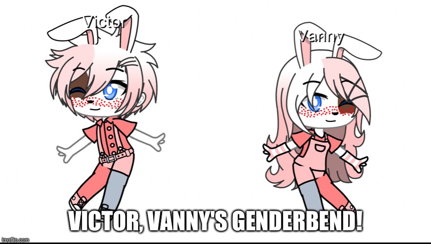 Victor & Vanny | VICTOR, VANNY'S GENDERBEND! | made w/ Imgflip meme maker