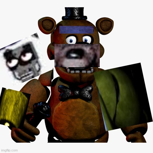 Freddy Suprised | image tagged in freddy suprised | made w/ Imgflip meme maker