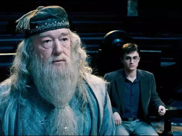 High Quality Dumbledore Harry Blank Meme Template