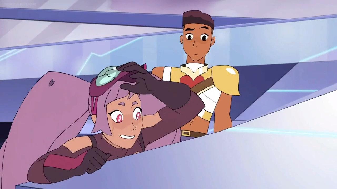 Excited Entrapta Blank Meme Template