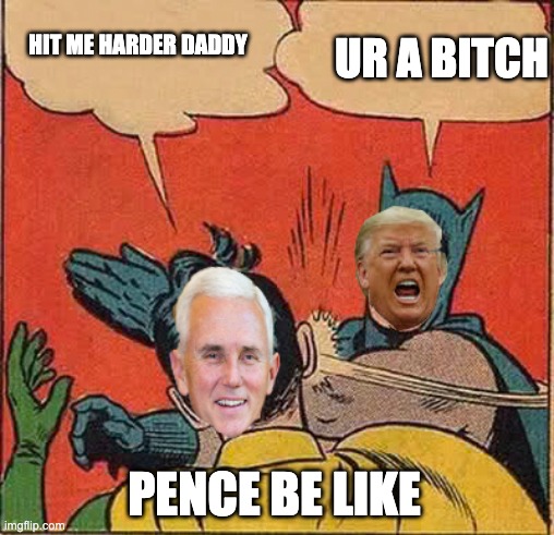 pence be like | UR A BITCH; HIT ME HARDER DADDY; PENCE BE LIKE | image tagged in mike pence | made w/ Imgflip meme maker
