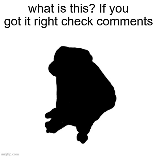 Blank Transparent Square Meme | what is this? If you got it right check comments | image tagged in memes,blank transparent square | made w/ Imgflip meme maker