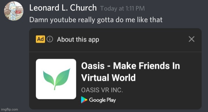 I see how this is youtube XD | made w/ Imgflip meme maker