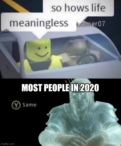 Same bro | MOST PEOPLE IN 2020 | image tagged in same | made w/ Imgflip meme maker