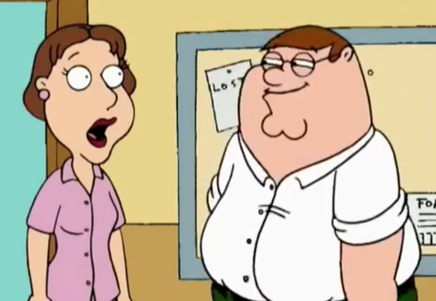 Family Guy Sexist Joke Blank Meme Template