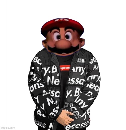 Mario drip | image tagged in mario,swag | made w/ Imgflip meme maker