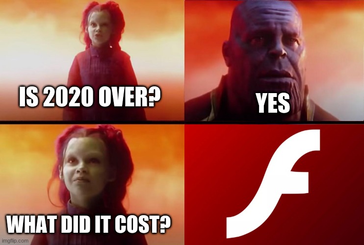 Internet gaming will never be the same... | YES; IS 2020 OVER? WHAT DID IT COST? | image tagged in thanos what did it cost,what did it cost,thanos | made w/ Imgflip meme maker