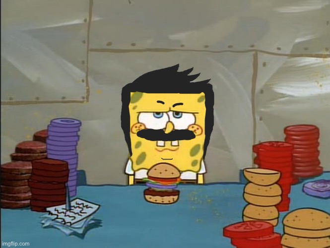 SpongeBob’s burgers | image tagged in spongebob,bobs burgers,memes | made w/ Imgflip meme maker