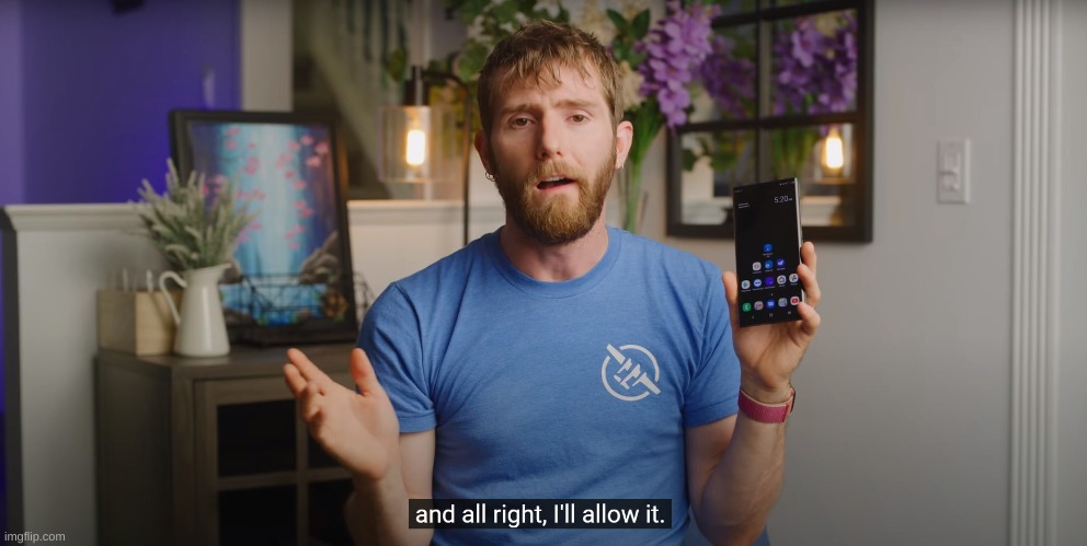 Linus says I'll alow it | image tagged in linus says i'll alow it | made w/ Imgflip meme maker