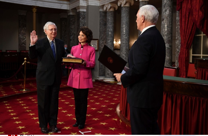 High Quality Mock Swearing in 117th Congress Blank Meme Template