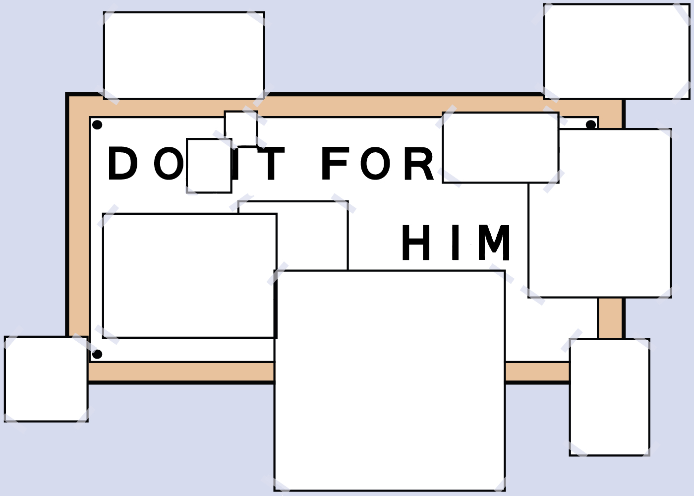 High Quality Do It For Him Blank Meme Template