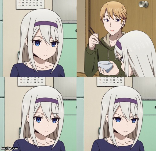 High Quality kei angy Blank Meme Template