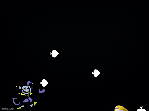 Wario fought jevil and lost.mp3 | image tagged in jevil,wario dies,mp3 | made w/ Imgflip meme maker