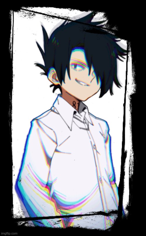 edit of ray | image tagged in the promised neverland,ray,edit | made w/ Imgflip meme maker