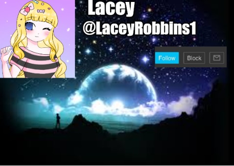 Lacey announcement template Blank Meme Template