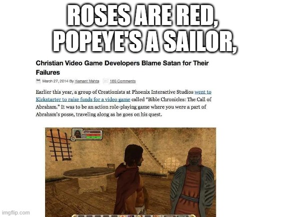 this title has nothing to do with the meme | ROSES ARE RED, 
POPEYE'S A SAILOR, | image tagged in satan | made w/ Imgflip meme maker
