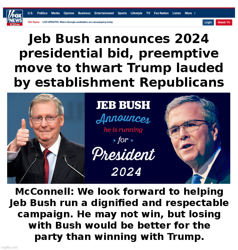 Bush Running For President 2024 Campaign Traci Harmonie