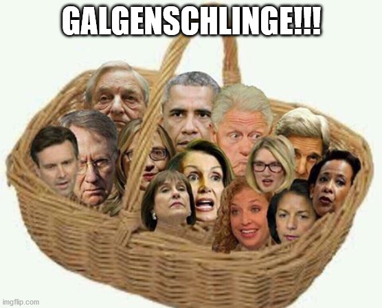 Few are missing! | GALGENSCHLINGE!!! | image tagged in deplorables democrat liar | made w/ Imgflip meme maker