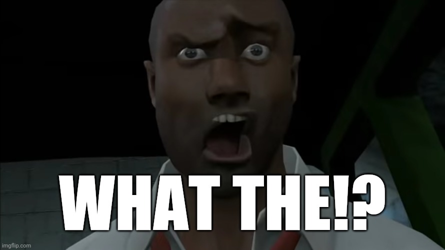 Shocked Louis | WHAT THE!? | image tagged in shocked louis | made w/ Imgflip meme maker