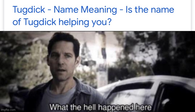 image tagged in what the hell happened here | made w/ Imgflip meme maker