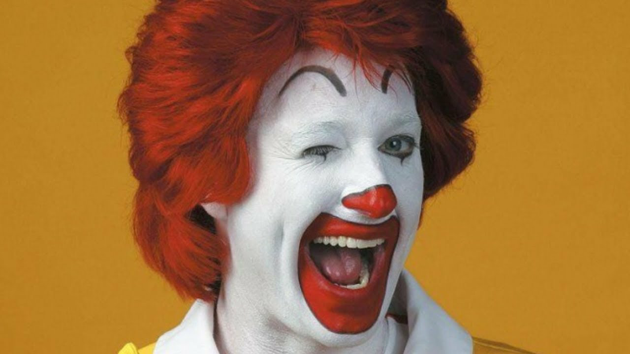 High Quality Ronald McDonald wink Blank Meme Template
