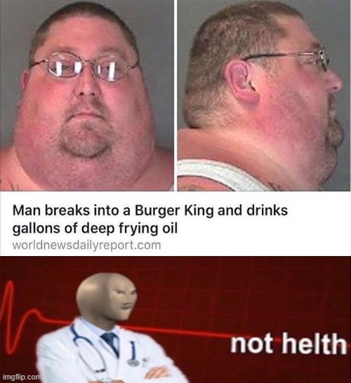 Florida Helth | image tagged in meme man not helth | made w/ Imgflip meme maker