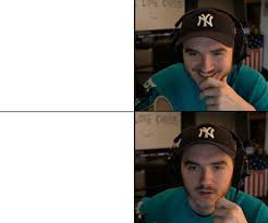 Jschlatt reaction Blank Meme Template