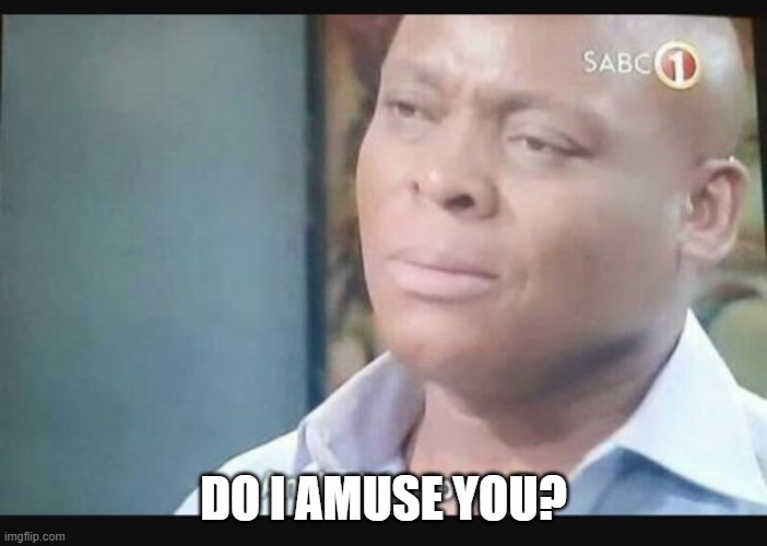 Am I a joke to you? | DO I AMUSE YOU? | image tagged in am i a joke to you | made w/ Imgflip meme maker