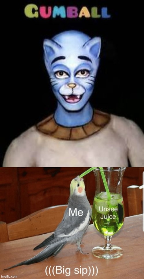 um | image tagged in gumball,unsee juice | made w/ Imgflip meme maker