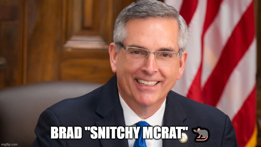 Snitchy McRAT | BRAD "SNITCHY MCRAT" 🐀 | image tagged in politics,political humor,funny,boondocks,georgia,election 2020 | made w/ Imgflip meme maker