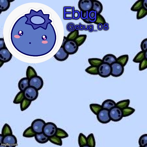 High Quality Blueberry ebug Blank Meme Template