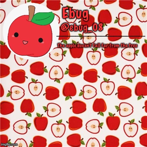 Apple ebug | image tagged in apple ebug | made w/ Imgflip meme maker