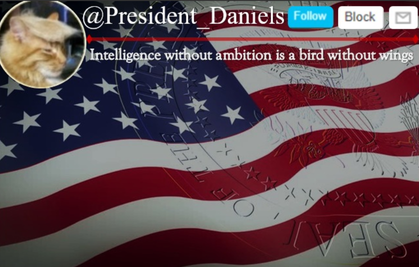President Daniels Announcement Template Blank Meme Template