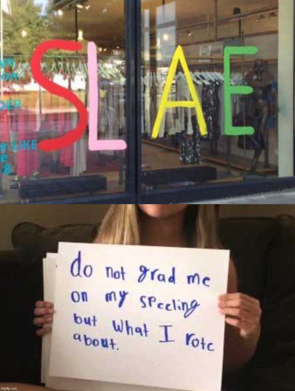 image tagged in grammar police and dyslexia,you had one job | made w/ Imgflip meme maker