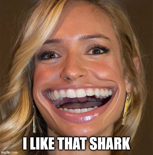 big mouth | I LIKE THAT SHARK | image tagged in big mouth | made w/ Imgflip meme maker